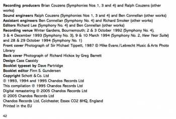 3CD/Box Set Richard Hickox: Symphonies