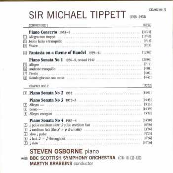2CD BBC Scottish Symphony Orchestra: Piano Concerto • Fantasia On A Theme Of Handel • Piano Sonatas