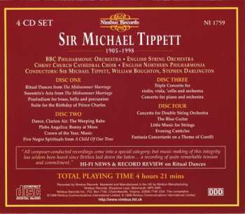 4CD/Box Set Sir Michael Tippett: Sir Michael Tippett 1905-1998