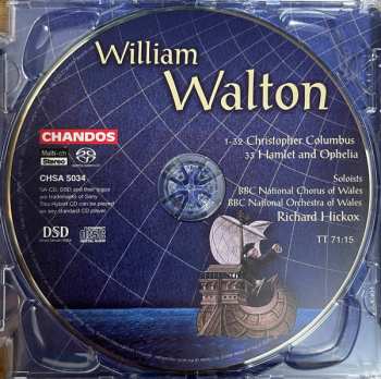SACD Sir William Walton: Christopher Columbus / Hamlet and Ophelia