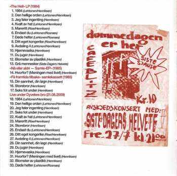 CD Siste Dagers Helvete: Hele Helvete 83-09