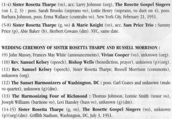 2CD Sister Rosetta Tharpe: Complete Sister Rosetta Tharpe Vol. 4: 1951-1953