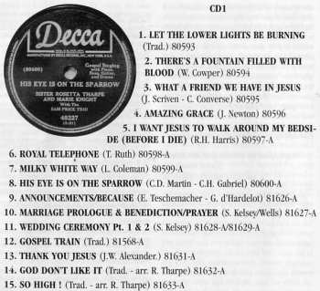 2CD Sister Rosetta Tharpe: Complete Sister Rosetta Tharpe Vol. 4: 1951-1953