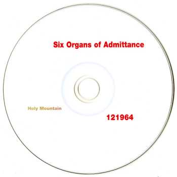 CD Six Organs Of Admittance: Six Organs Of Admittance
