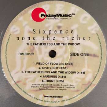 LP Sixpence None The Richer: The Fatherless And The Widow