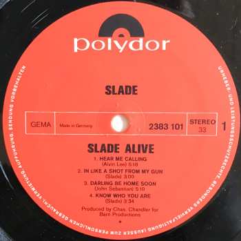 LP Slade: Slade Alive!