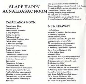 CD Slapp Happy: Acnalbasac Noom