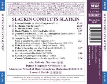 CD Detroit Symphony Orchestra: Slatkin Conducts Slatkin: The Raven • Endgames • Kinah • In Fields