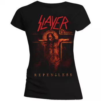 Women's T-shirt Repentless Crucifix 