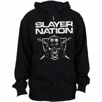 Merch Slayer: Sweatshirt With Zipper Nation 