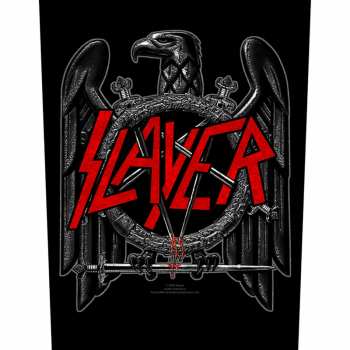 Merch Slayer: Back patch Black Eagle
