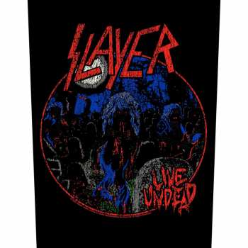 Merch Slayer: Back patch Live Undead
