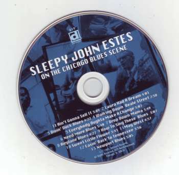 CD Sleepy John Estes: On The Chicago Blues Scene