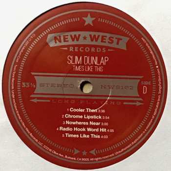 2LP Slim Dunlap: My Old New Records: The Old New Me / Times Like This LTD