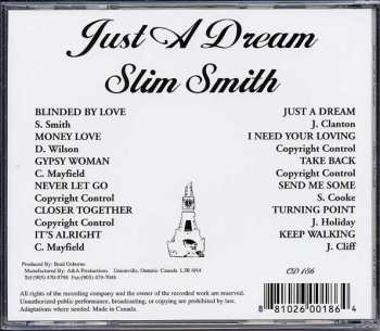 CD Slim Smith: Just A Dream