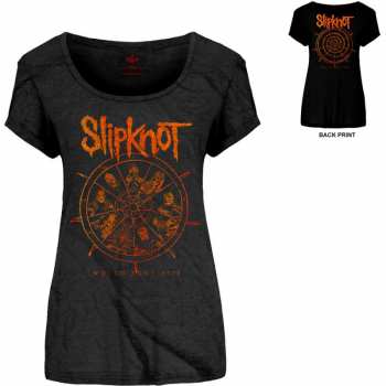 Merch Slipknot: Women's Scoop Neck T-shirt The Wheel 