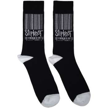 Merch Slipknot: Ankle Socks Large Barcode Logo Slipknot