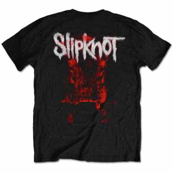 Merch Slipknot: Tričko Devil Single - Logo Slipknot Blur  S