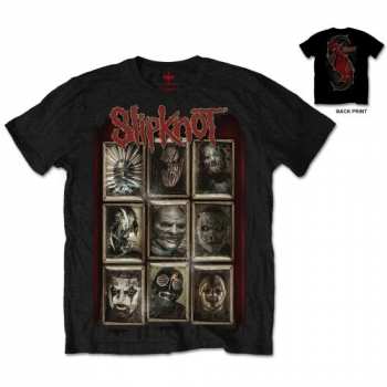Merch Slipknot: T-shirt New Masks 