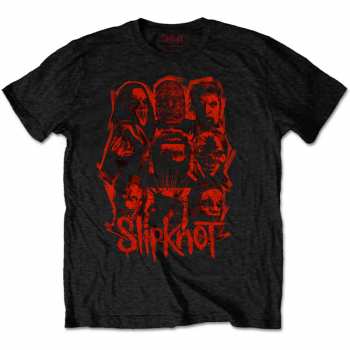Merch Slipknot: T-shirt Wanyk Red Patch 
