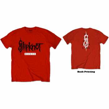 Merch Slipknot: Slipknot Unisex T-shirt: Wanyk (back Print) (x-small) XS