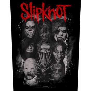 Merch Slipknot: Back patch We Are Not Your Kind Masks