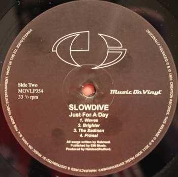 LP Slowdive: Just For A Day
