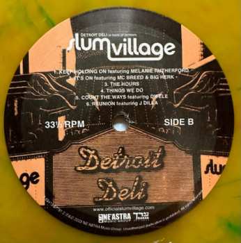 LP Slum Village: Detroit Deli (A Taste Of Detroit) CLR