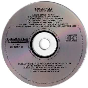 CD Small Faces: The Autumn Stone