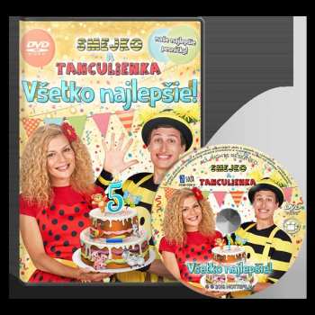 DVD Smejko A Tanculienka: Všetko Najlepšie!