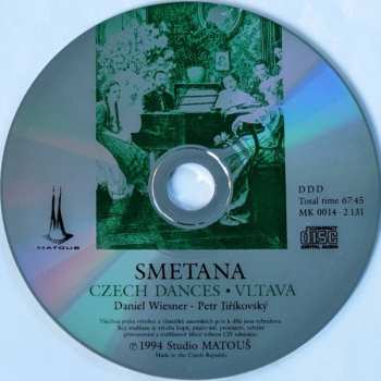 CD Petr Jiříkovský: Czech Danzes · Vltava