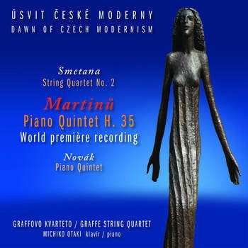 Album Graffovo Kvarteto: Smetana, Martinů, Novák Úsvit české m