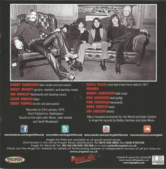 CD Snafu: Live Nottingham 1976