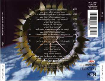 CD Snap!: Welcome To Tomorrow