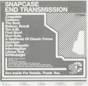 CD Snapcase: End Transmission