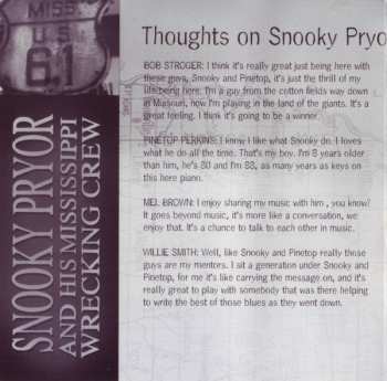 CD Snooky Pryor: Snooky Pryor And His Mississippi Wrecking Crew