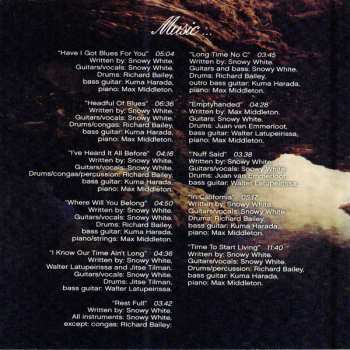 CD Snowy White & The White Flames: Reunited...