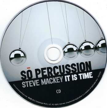 CD/DVD So Percussion: It Is Time