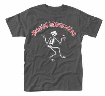 Merch Social Distortion: T-shirt Skelly Logo Social Distortion