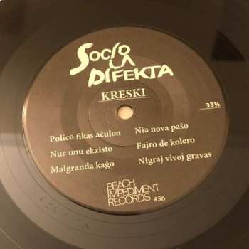 LP Socio La Difekta: Kreski