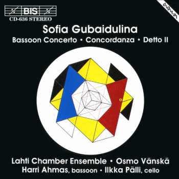 Album Sofia Gubaidulina: Bassoon Concerto • Concordanza • Detto II