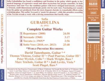 CD Sofia Gubaidulina: Complete Guitar Works