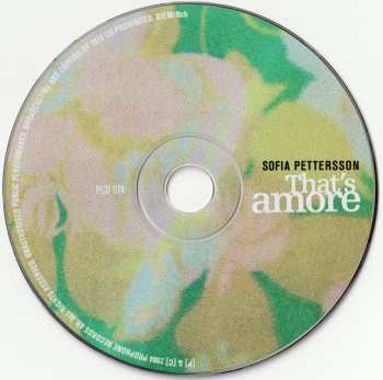 CD Sofia Pettersson: That's Amore