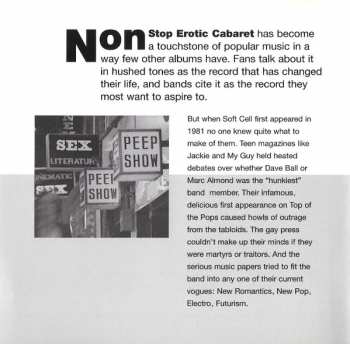 CD Soft Cell: Non-Stop Erotic Cabaret