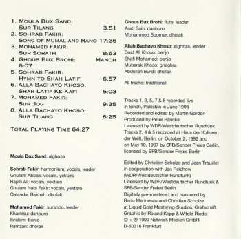CD Sohrab Fakir: Pakistan / Sindh: Sindhi Soul Session