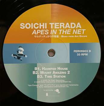 LP Soichi Terada: Apes In The Net (サルゲッチュからの音楽 · Music From Ape Escape)