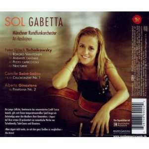 CD Sol Gabetta: Tchaikovsky Saint-Saëns Ginastera