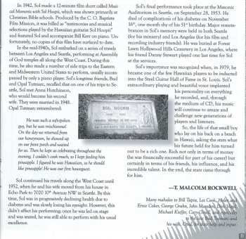 CD Sol Hoopii And His Novelty Quartette: Classic Hawaiian Steel Guitar Performances 1933-34