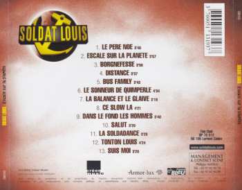 CD Soldat Louis: Escale Sur La Planète