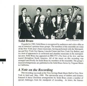 CD Solid Brass: Christmas With Solid Brass